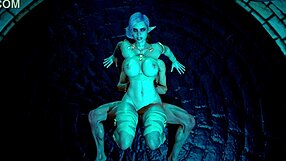 3D elf gets pounded by big cock in hentai