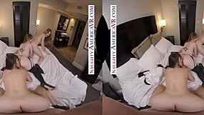 Ashley Lane Gracie Green Stephanie West Fuck After Holiday Party