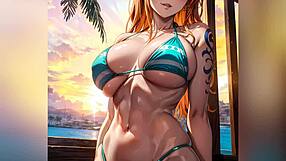 Nami One Piece Delivers Intense French Jerk Off Instructions