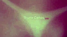 Blonde married woman horny from trip fucks in hotel bathroom