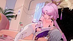 Cartoon cowgirls dominate with wild riding moves