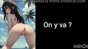 Feel the intense emotions as pieck fingers during joi instructions