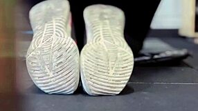 Gym Workout Turns Wet And Wild In Public!