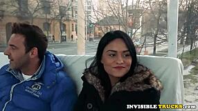 Does This Public Babe Enjoy Swallowing Cum?