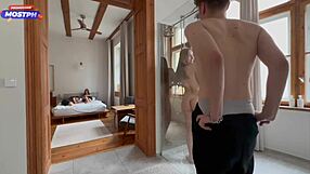 she didn't mind joining them in shower group fuck with doggystyle and sucking