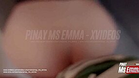 creampie me now, husband gone, big tits wife with ex