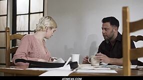 Why cheat with that blonde's big tits seducing you?