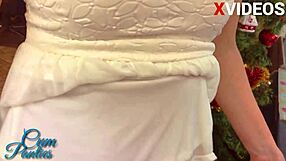 Pleeeeeeease Cum Inside After Christmas Family Dinner, Wow!