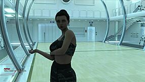 Football Star shines in 3D cartoon athletic showdown part 1.