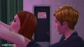 3D hardcore game with a hot cartoon mom and a stud for friend
