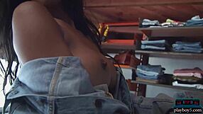 holy shit, harley dean's big ass striptease in jeans!