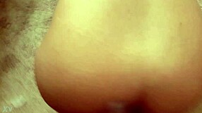 Black Top Shoots Cum On White Bottom's Ass