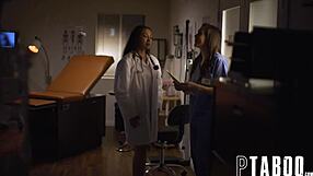 Sinn sage and vicki chase feel intense emotions in malpractice hardcore lesbian scene