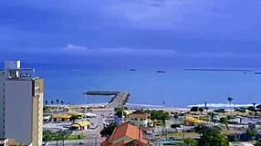 i feel so alive fucking on this hotel balcony overlooking the beach in fortaleza with my african lover