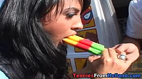 Petite Hotwife Rides Bbc?