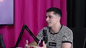 Active Bi Guy Explores Limits in Sheer Red Lingerie Store Encounter