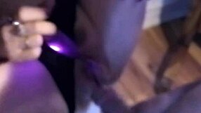 Wet Blonde Squirts From Big Tits And Pussy Play In Stockings