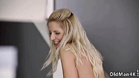 Step Daddy Craves Young 18+ Crony at Home Alone Now!