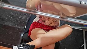 Camara Espia Captures Risky Upskirt of Secretaria Nataly at UBA Faculty