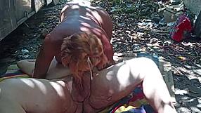 Fat guy drops quick load