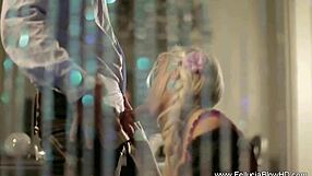 Sensual Blowjob Fantasy With German Blonde Lover In Secret