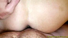 she's bent over, blonde milf takes hard doggystyle cum on ass?