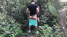 i'm getting bareback fucked by a huge cock in the forest, feeling every monster inch deep inside me