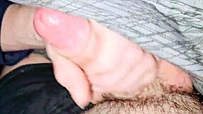 Shape691 eagerly sucks cock and swallows cum in homemade blowjob