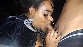 Sedentary devil grandma begs for nutella while squirting on big black cock