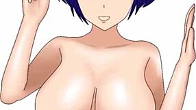 Beautiful Asian woman gets naked for a hentai speed painting