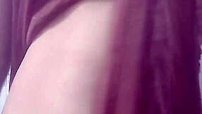 Indian Girl Solo in Bedroom, Softcore Tease
