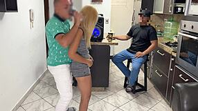 Friend Lends Girlfriend For Dance, Cock Hardens As She Rubs Ass Against Me In Front Of Boyfriend