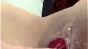 Nadya filipina rides fuck machine with multiple squirts