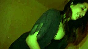 Jimena Lago's Latina Big Tits Tease in Homemade Blowjob and Facial