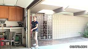 Hey, check out this gay sex in the garage with deepthroat and anal action.