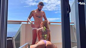 Oh Fuck, We Bent Over and Rode on the Cruise Balcony!