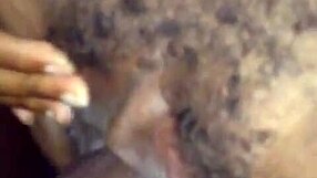 Ebony girl bursts nuts with monster cock