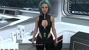 In a 3D animated hentai, huge-boobed space babes face an emergency