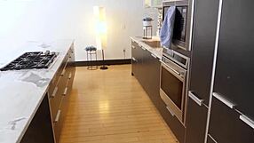 After a bad day at work, Kylie Shay's roommate shoots his load in her dorm