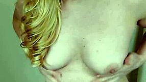 Blonde Muscle Girl Crushes Tiny 18+ Biceps in Humiliating Wrestling