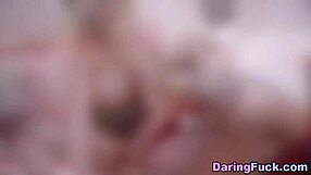 Oh my! Mature euro cutie nailed hard in wild threesome!