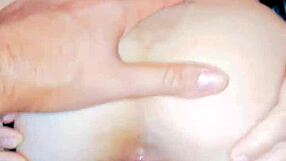 skinny milf wife shows her open ass hole