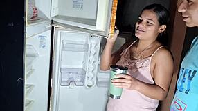 He came to buy a fridge and got some ass