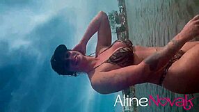 joão provocou e chupou uma loira gostosa na praia, ela adora uma linguada com alinenovak?