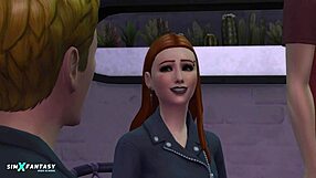 3D hardcore game with a hot cartoon mom and a stud for friend