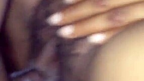 Ebony girl bursts nuts with monster cock