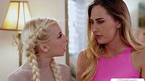 Teen 18+ Facesitting Leads to Cum in Mouth with Kissing and Oral Orgasm