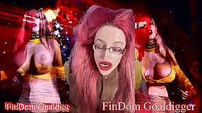 Can't resist spending on my goddess with glasses for sex and jerk off instructions