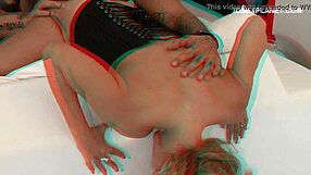 Nick Moreno celebrates birthday in 3D anaglyph with friends 🎉