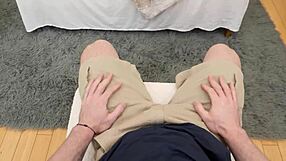 After a bad day at work, Kylie Shay's roommate shoots his load in her dorm